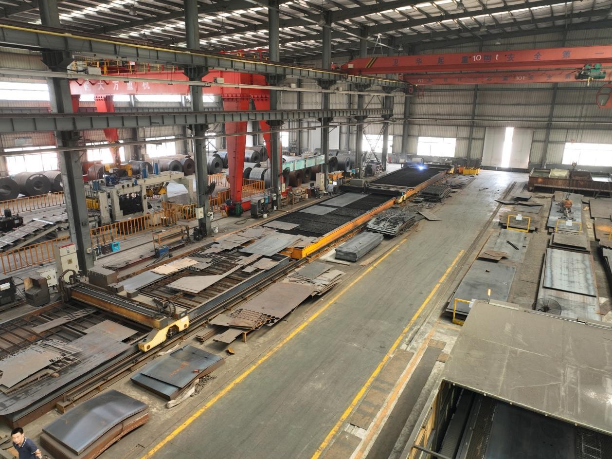 High-Strength Plate Leveling Line